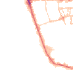 Daytime road noise heatmap for IG11 0DP