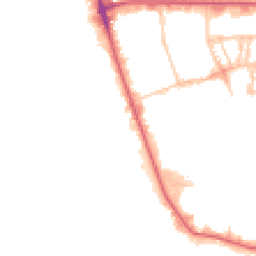 Daytime road noise heatmap for IG11 0DW