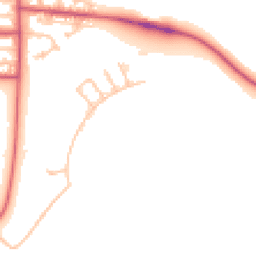 Daytime road noise heatmap for IG11 0ER