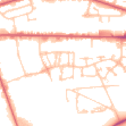 Daytime road noise heatmap for IG11 0FA