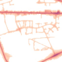 Daytime road noise heatmap for IG11 0FB