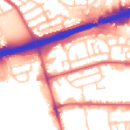 Daytime road noise heatmap for IG11 0FD