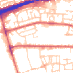 Daytime road noise heatmap for IG11 0FF