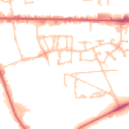 Daytime road noise heatmap for IG11 0FL