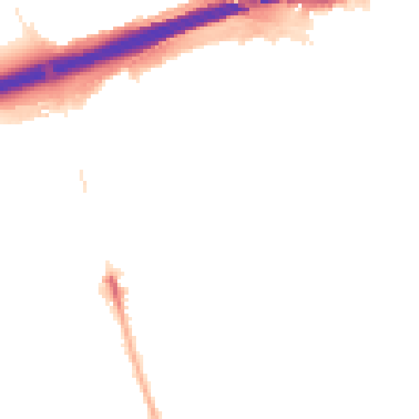 Night-time road noise heatmap for IG11 0JZ