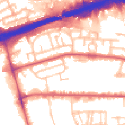 Daytime road noise heatmap for IG11 0LD