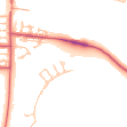 Daytime road noise heatmap for IG11 0NT