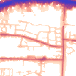 Daytime road noise heatmap for IG11 0PX