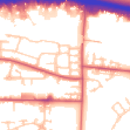 Daytime road noise heatmap for IG11 0QX