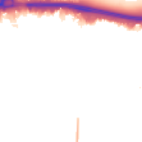 Night-time road noise heatmap for IG11 0RT