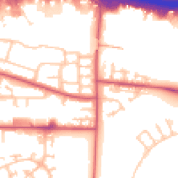 Daytime road noise heatmap for IG11 0RX