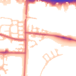 Daytime road noise heatmap for IG11 0XG