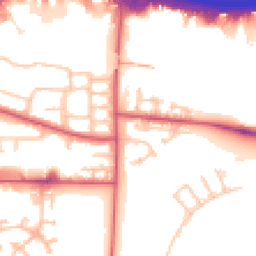 Daytime road noise heatmap for IG11 0XH