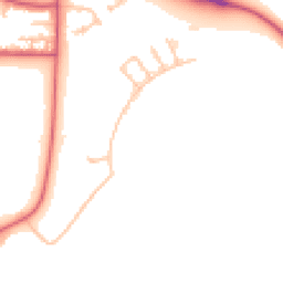 Daytime road noise heatmap for IG11 0ZR