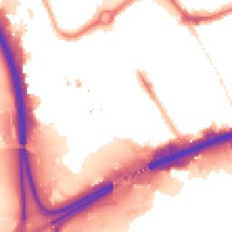Night-time road noise heatmap for IG11 7NH