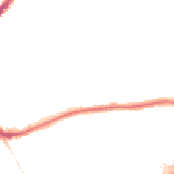 Night-time road noise heatmap for IG11 7RE