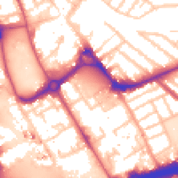 Daytime road noise heatmap for IG11 7RQ