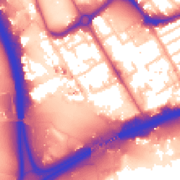 Daytime road noise heatmap for IG11 7YN