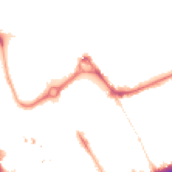 Night-time road noise heatmap for IG11 7YP