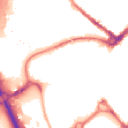 Night-time road noise heatmap for IG11 8BS
