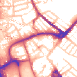 Daytime road noise heatmap for IG11 8GH