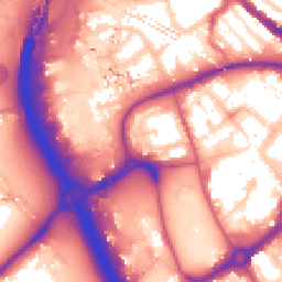 Daytime road noise heatmap for IG11 8JW