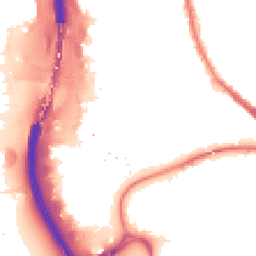Night-time road noise heatmap for IG11 8ND