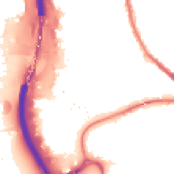 Night-time road noise heatmap for IG11 8ND