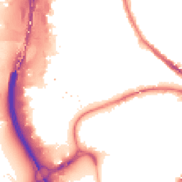 Night-time road noise heatmap for IG11 8NE