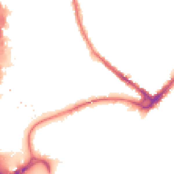 Night-time road noise heatmap for IG11 8PF