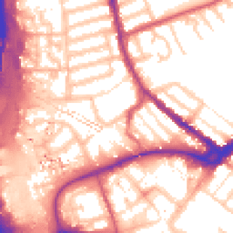 Daytime road noise heatmap for IG11 8PS