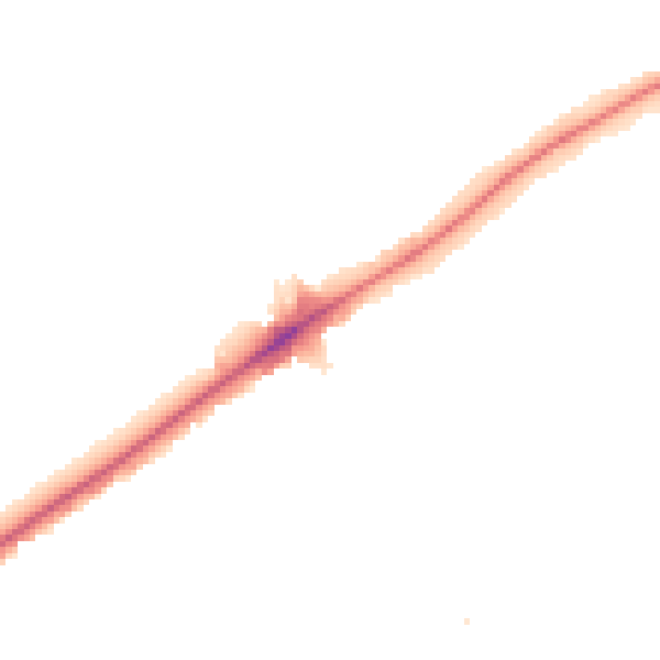 Night-time road noise heatmap for IG11 8UR