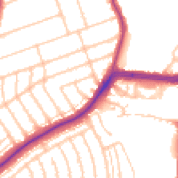 Daytime road noise heatmap for IG11 9DB