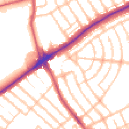 Daytime road noise heatmap for IG11 9DR