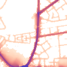Daytime road noise heatmap for IG11 9FD