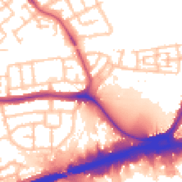 Daytime road noise heatmap for IG11 9FH