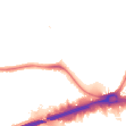 Night-time road noise heatmap for IG11 9FH