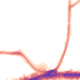 Night-time road noise heatmap for IG11 9NL