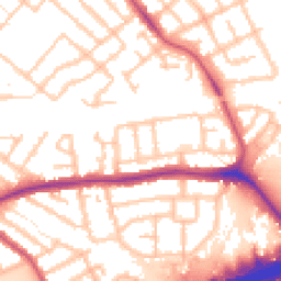 Daytime road noise heatmap for IG11 9PU