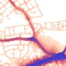 Daytime road noise heatmap for IG11 9QJ