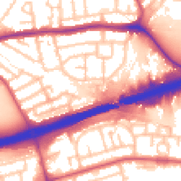 Daytime road noise heatmap for IG11 9SE