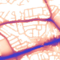 Daytime road noise heatmap for IG11 9SH
