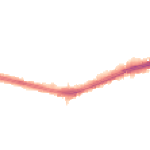 Night-time road noise heatmap for IG2 6BE
