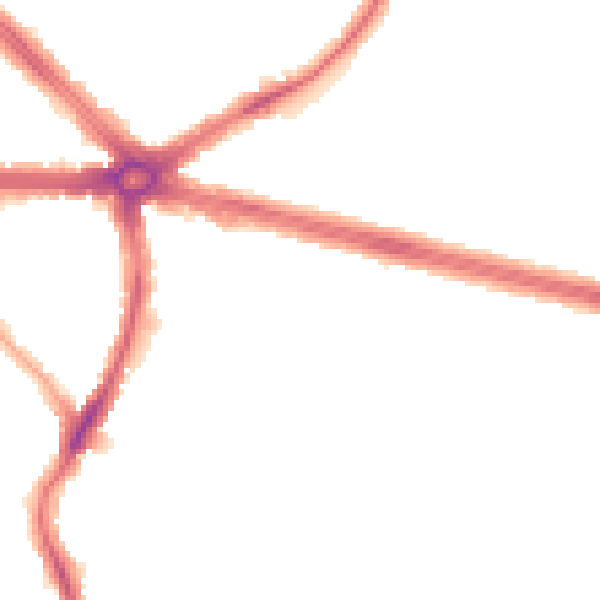 Night-time road noise heatmap for IG2 6DF