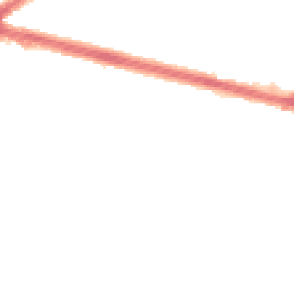 Night-time road noise heatmap for IG2 6DZ