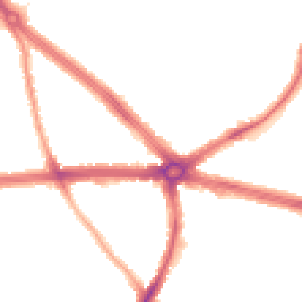 Night-time road noise heatmap for IG2 6UF