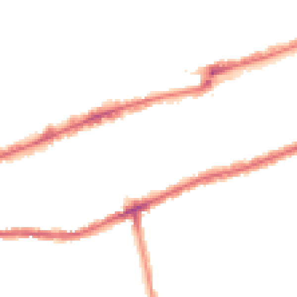 Night-time road noise heatmap for IG3 8AJ