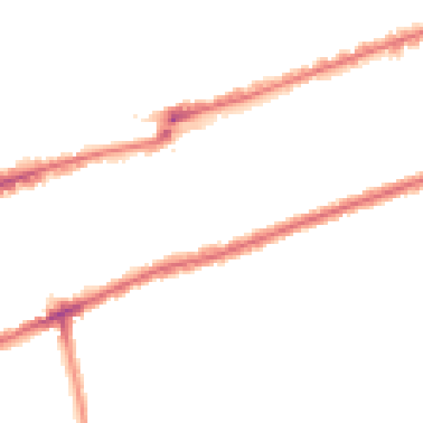 Night-time road noise heatmap for IG3 8DQ