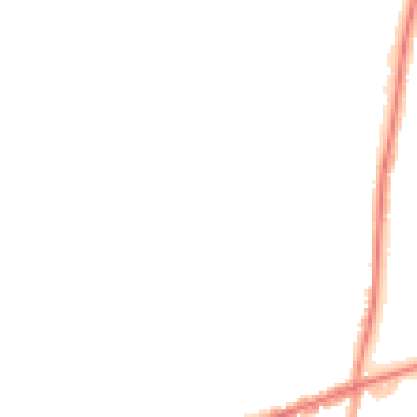 Night-time road noise heatmap for IG3 8QB