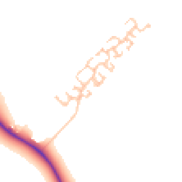 Daytime road noise heatmap for IG7 4FT
